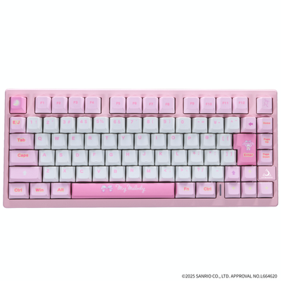 『サンリオキャラクターズ』×「Astromeda」8K対応ゲーミングキーボード【マイメロディ】