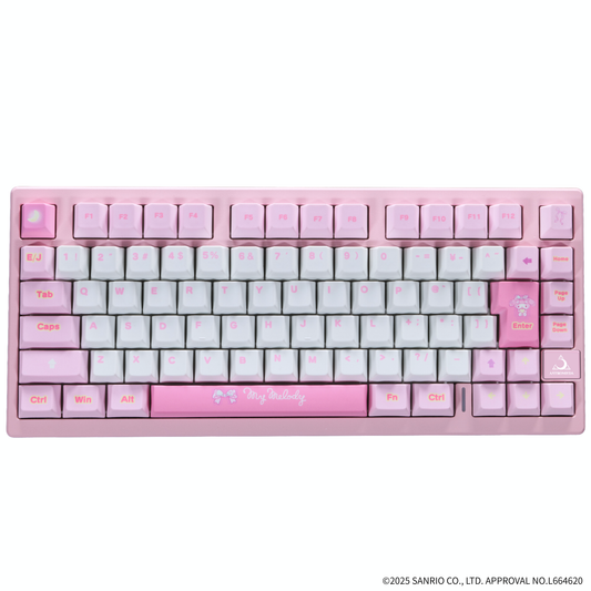 『サンリオキャラクターズ』×「Astromeda」8K対応ゲーミングキーボード【マイメロディ】