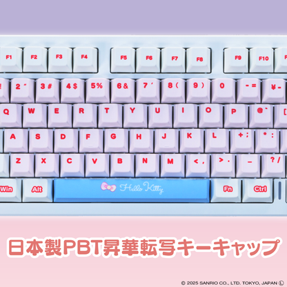 『サンリオキャラクターズ』×「Astromeda」8K対応ゲーミングキーボード【ハローキティ】
