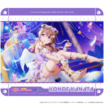 『ラブライブ!虹ヶ咲学園スクールアイドル同好会』×Astromeda ゲーミングラバーマウスパッド【近江彼方】 近江彼方等身イラスト 虹ヶ咲学園デザイン メインビジュアル