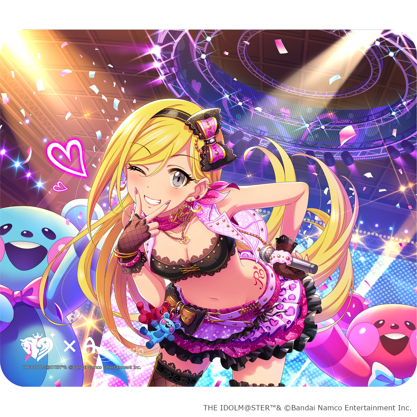 「Astromeda」×『アイドルマスター シンデレラガールズ』ゲーミングラバーマウスパッド【藤本里奈】