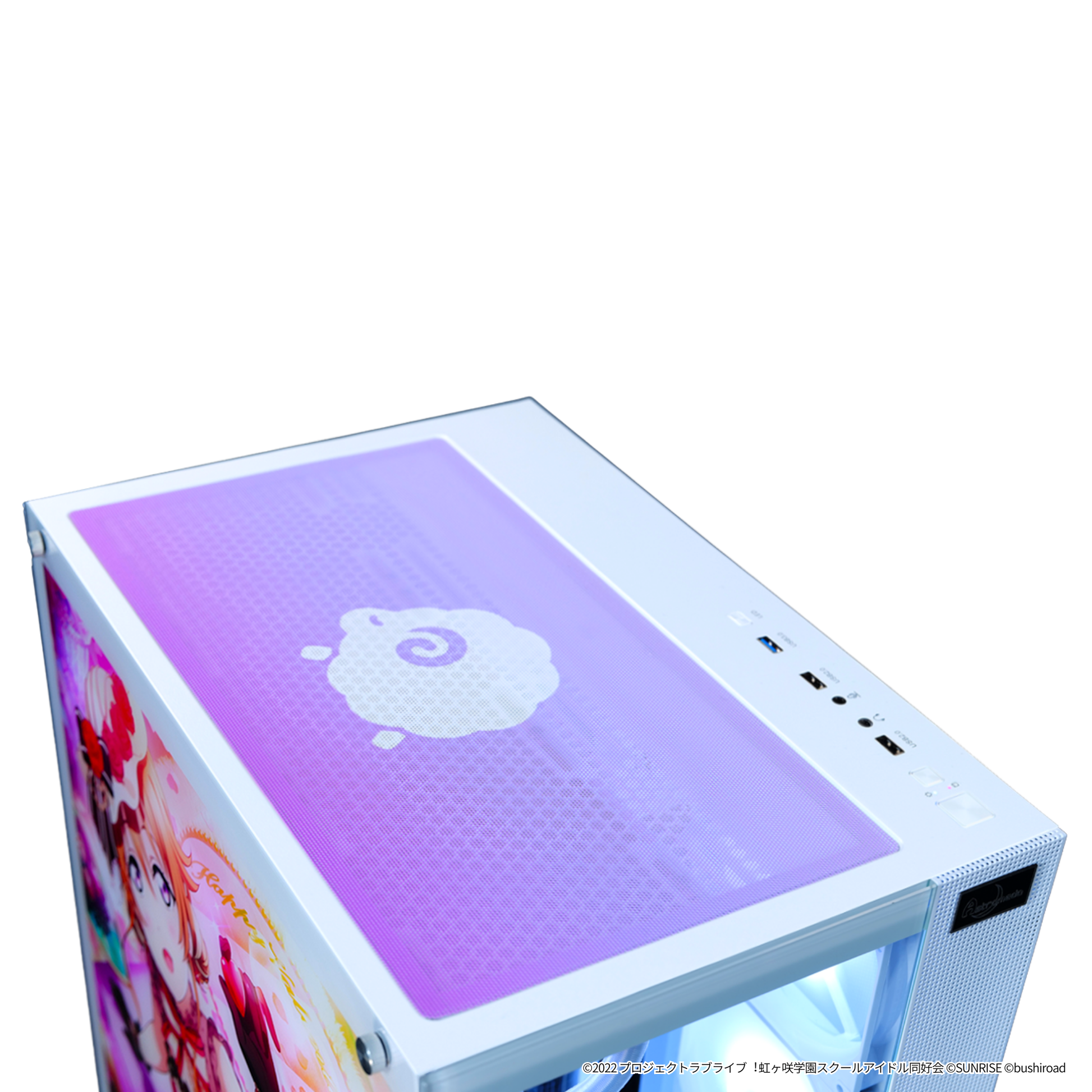 『ラブライブ！虹ヶ咲学園スクールアイドル同好会』×Astromeda コラボゲーミングPC【近江彼方】 BTOカスタマイズ仕様表