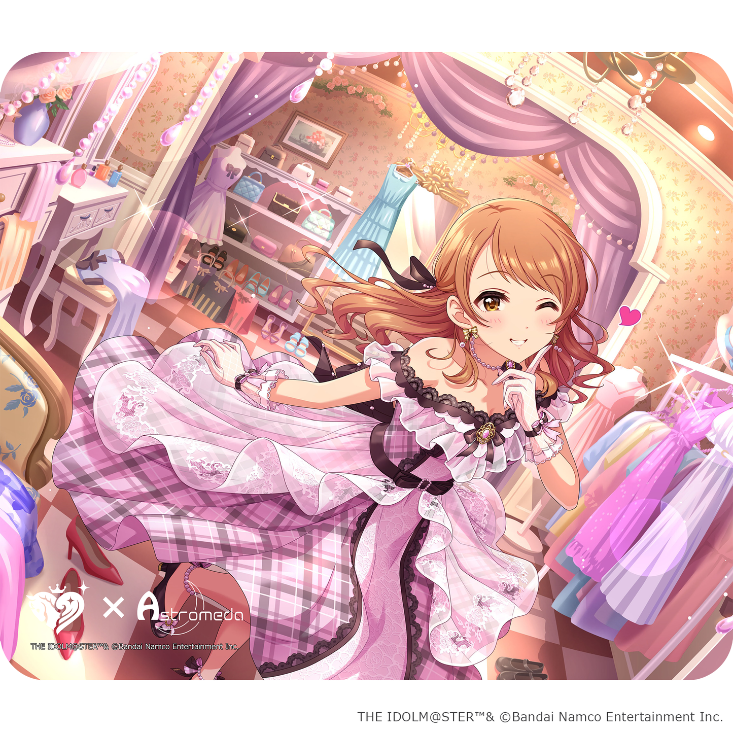 「Astromeda」×『アイドルマスター シンデレラガールズ』ゲーミングラバーマウスパッド【北条加蓮】
