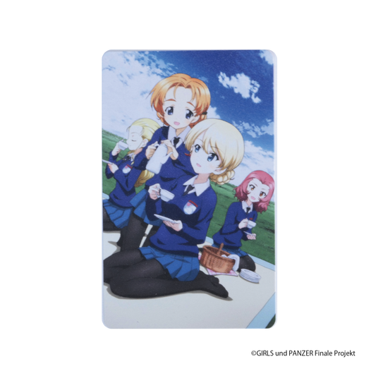 『ガールズ＆パンツァー』×Astromeda メタルカード 聖グロリアーナ女学院 集合イラスト
