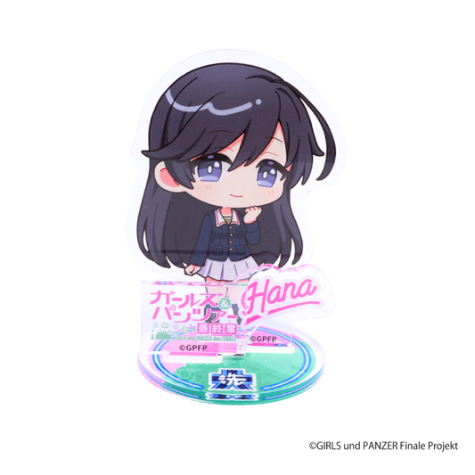『ガールズ&パンツァー』×Astromeda アクリルスタンド 五十鈴華 描き下ろしミニキャラ