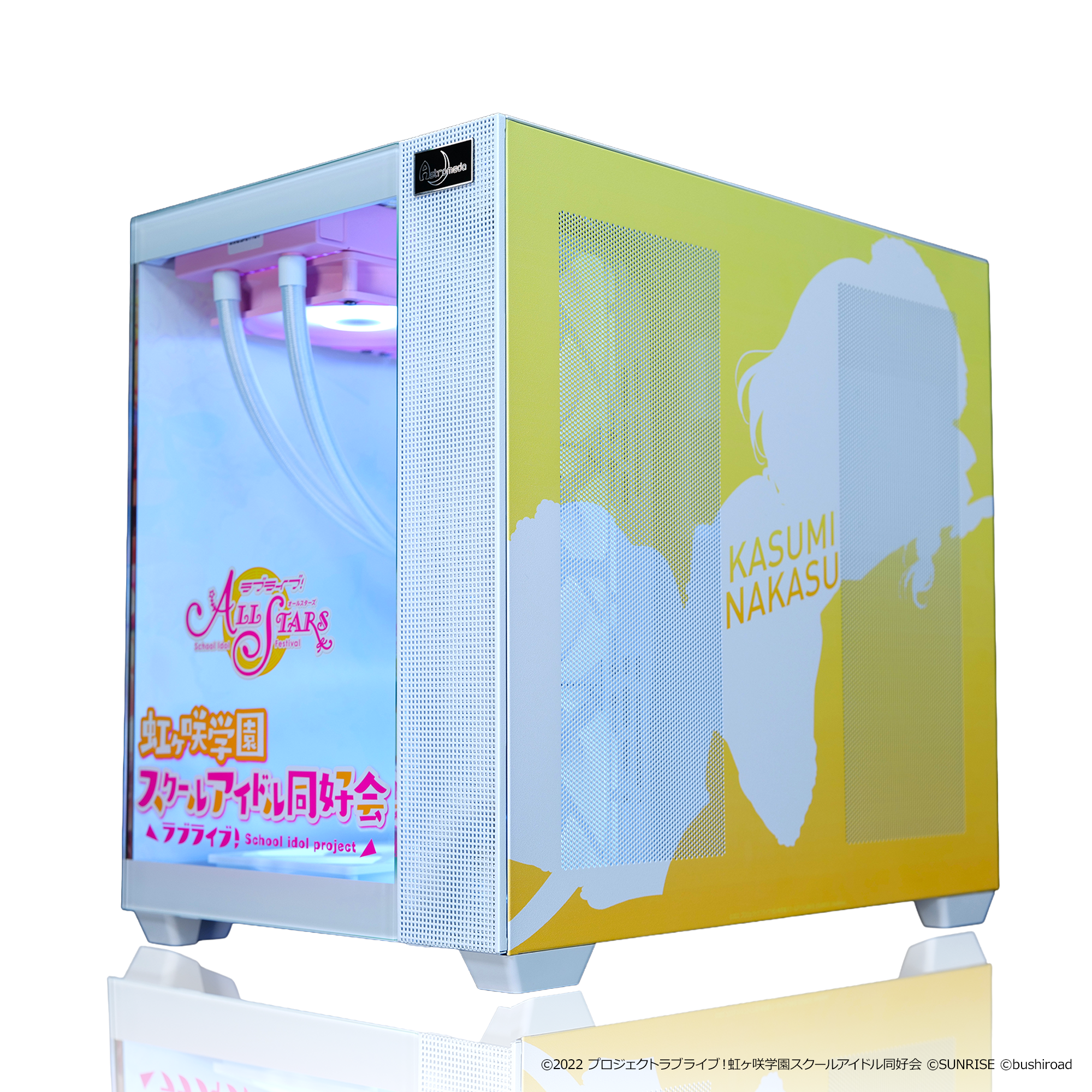 『ラブライブ！虹ヶ咲学園スクールアイドル同好会』 ×「Astromeda」コラボゲーミングPC【中須かすみ】AMD特選モデル