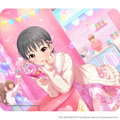 「Astromeda」×『アイドルマスター シンデレラガールズ』ゲーミングラバーマウスパッド【松原早耶】