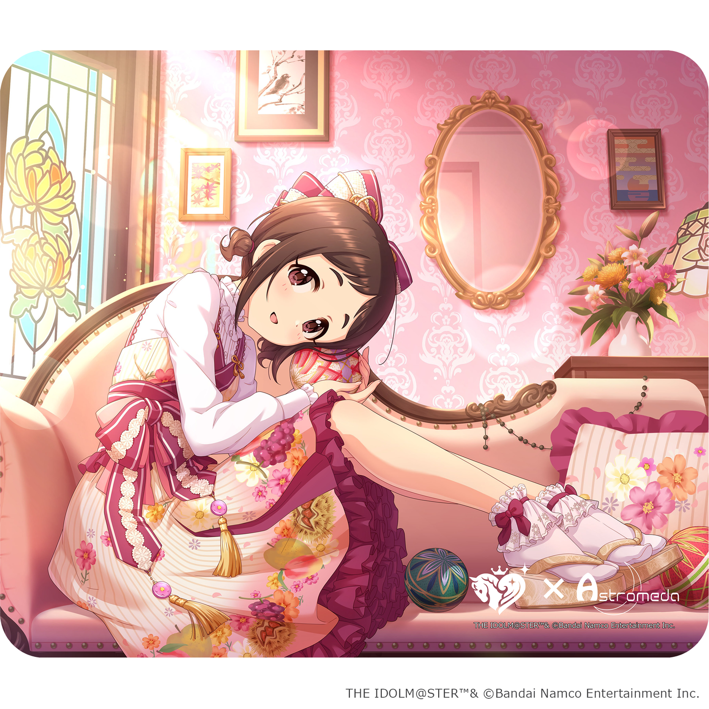 「Astromeda」×『アイドルマスター シンデレラガールズ』ゲーミングラバーマウスパッド【村松さくら】