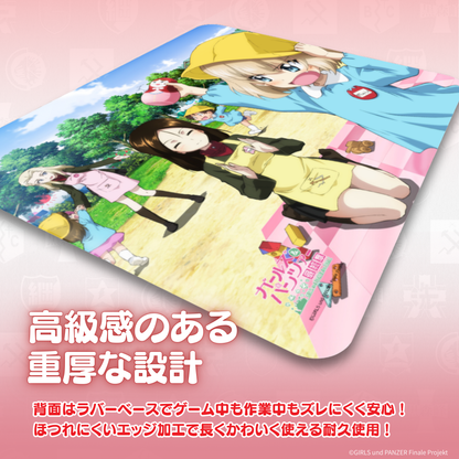 『ガールズ＆パンツァー』×「Astromeda」ゲーミングラバーマウスパッド【プラウダ高校モデル】