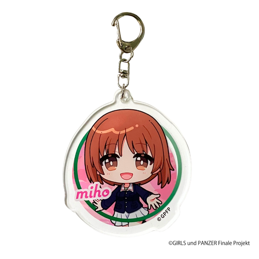 『ガールズ＆パンツァー』×「Astromeda」アクリルキーホルダー