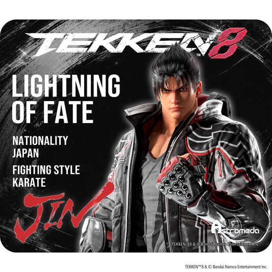 『TEKKEN8』x「Astromeda」ゲーミングラバーマウスパッド【風間 仁】