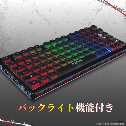 TVアニメ『東京喰種トーキョーグール』×「Asromeda」8K対応ゲーミングキーボード