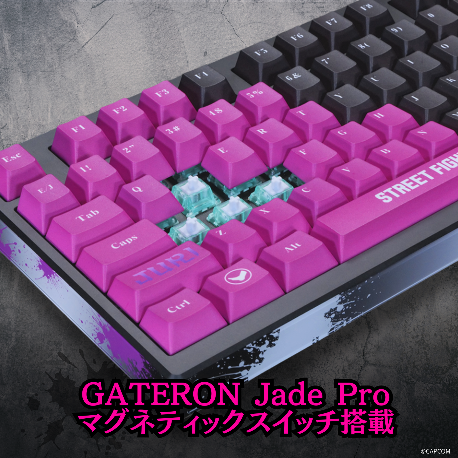 ストリートファイター6』×「Astromeda」8K対応ゲーミングキーボード ストリートファイター6』×「Astromeda」8K対応ゲーミングキーボード