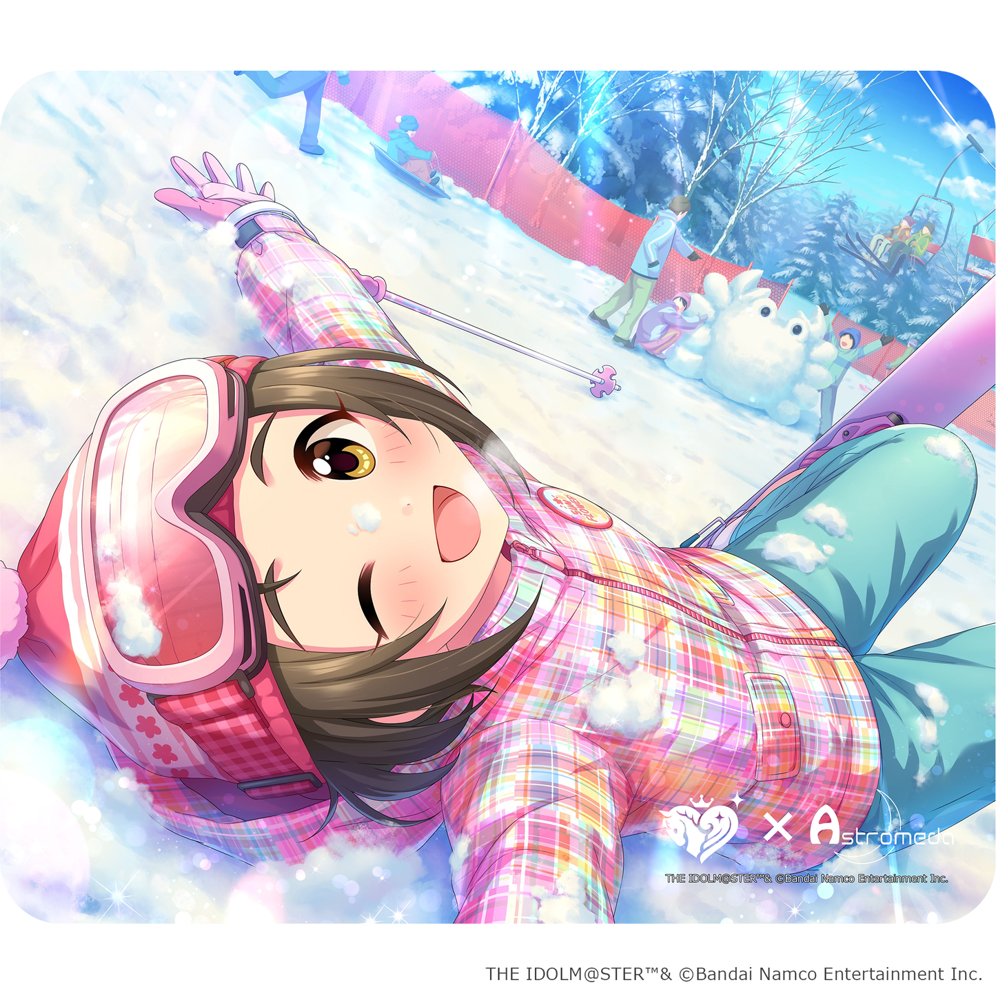 「Astromeda」×『アイドルマスター シンデレラガールズ』ゲーミングラバーマウスパッド【柳瀬美由紀】