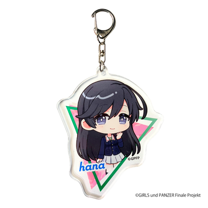 『ガールズ＆パンツァー』×「Astromeda」アクリルキーホルダー