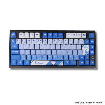 アニメ「ぼっち・ざ・ろっく！」×「Asromeda」8K対応ゲーミングキーボード【山田リョウモデル】 ブラック