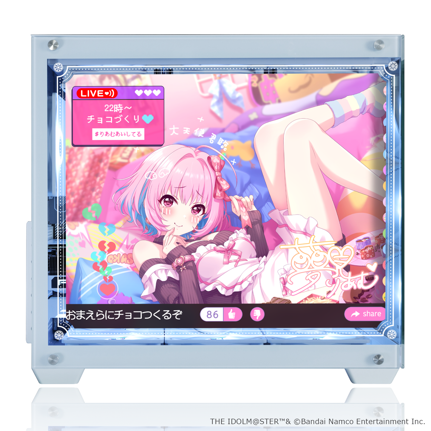 「Astromeda」×『アイドルマスター シンデレラガールズ』コラボPC【夢見りあむ】INTELエントリーモデル