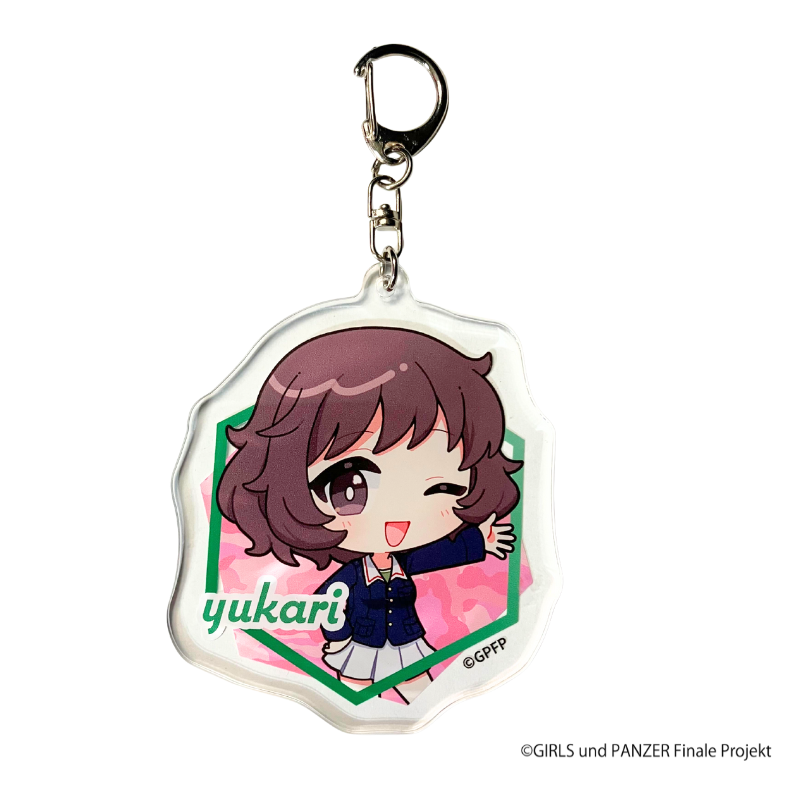 『ガールズ＆パンツァー』×「Astromeda」アクリルキーホルダー
