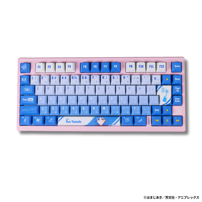 アニメ「ぼっち・ざ・ろっく！」×「Asromeda」8K対応ゲーミングキーボード【山田リョウモデル】 ブラック