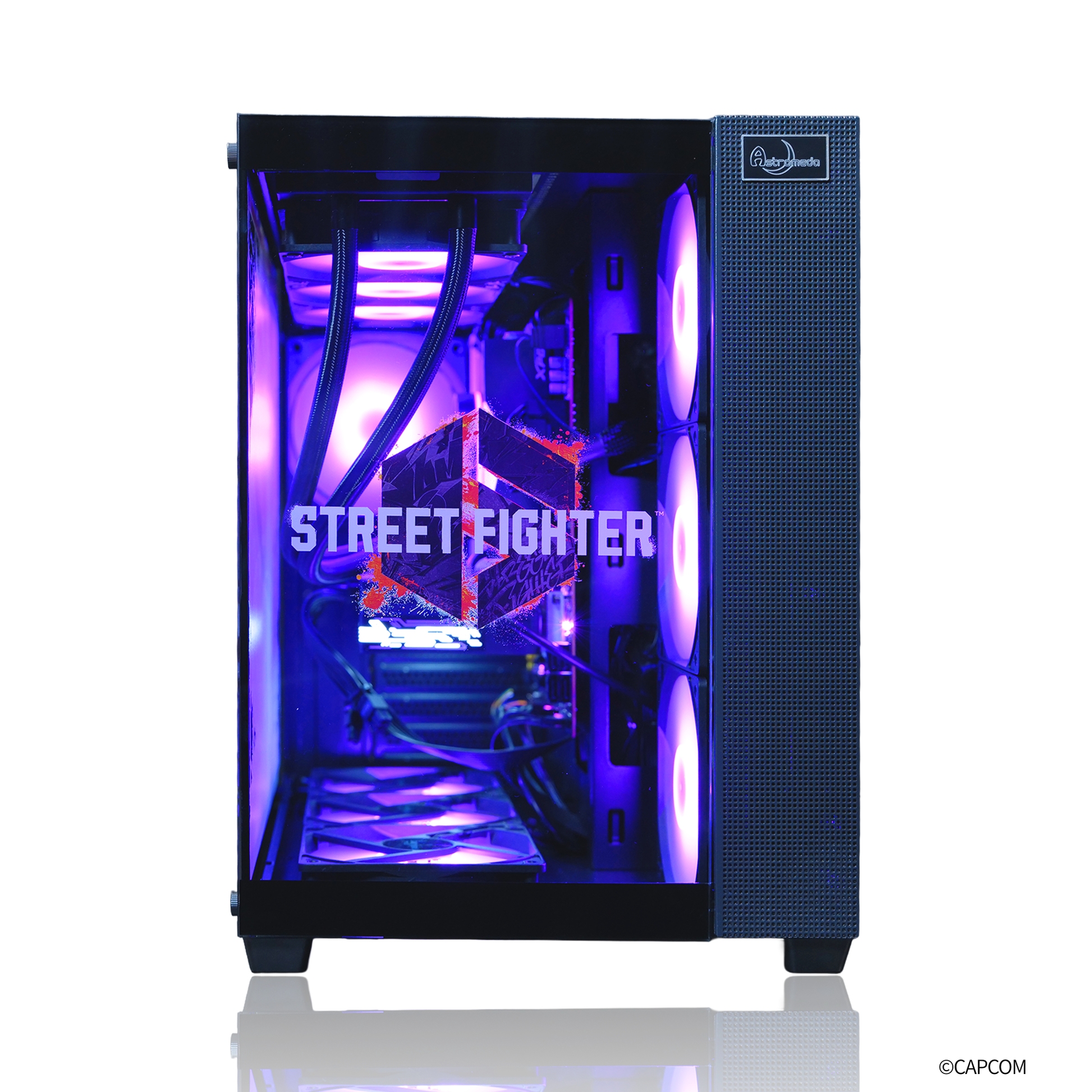 『ストリートファイター6』×Astromeda コラボゲーミングPCケース【ジュリ】 製品仕様