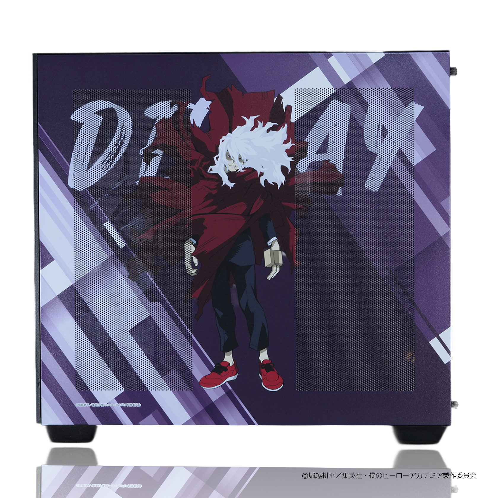 「Astromeda」×TVアニメ『僕のヒーローアカデミア』ゲーミングPC着せ替えパネル3面セット【死柄木弔】 装着イメージ コラボゲーミングPC対応