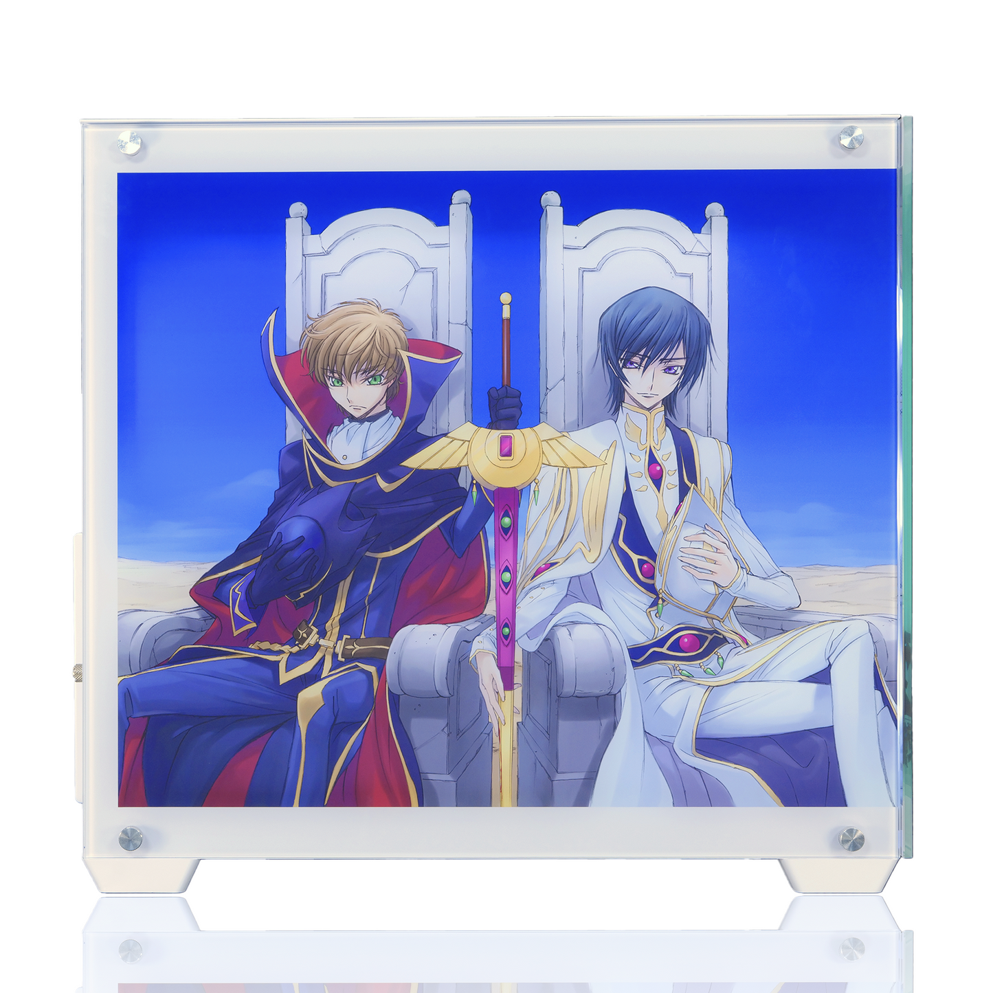 コードギアス反逆のルルーシュ ジャンボパネル ルルーシュ 当選品 等身大パネル コードギアス」ルルーシュの等身大パネルが キャラクターデザイン木村