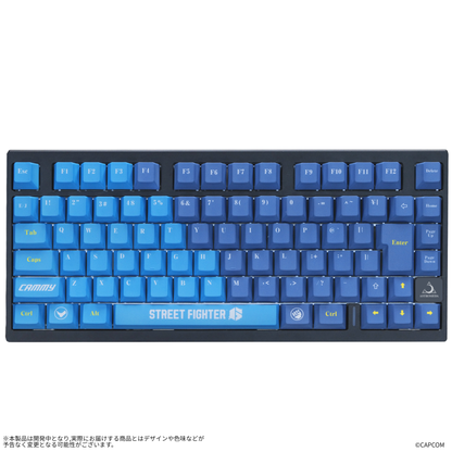 『ストリートファイター6』×Astromeda 8K対応ゲーミングキーボード【キャミィ】 メインビジュアル