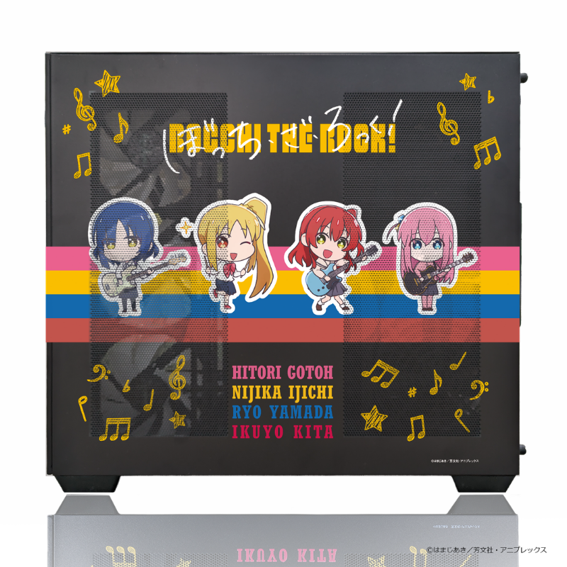 アニメ「ぼっち・ざ・ろっく！」×Astromeda コラボゲーミングPC着せ替えパネル3面セット キャラクター描き下ろし