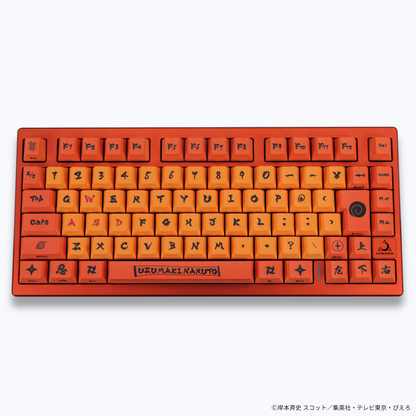 『NARUTO-ナルト- 疾風伝』8K対応ゲーミングキーボード【うずまきナルト】
