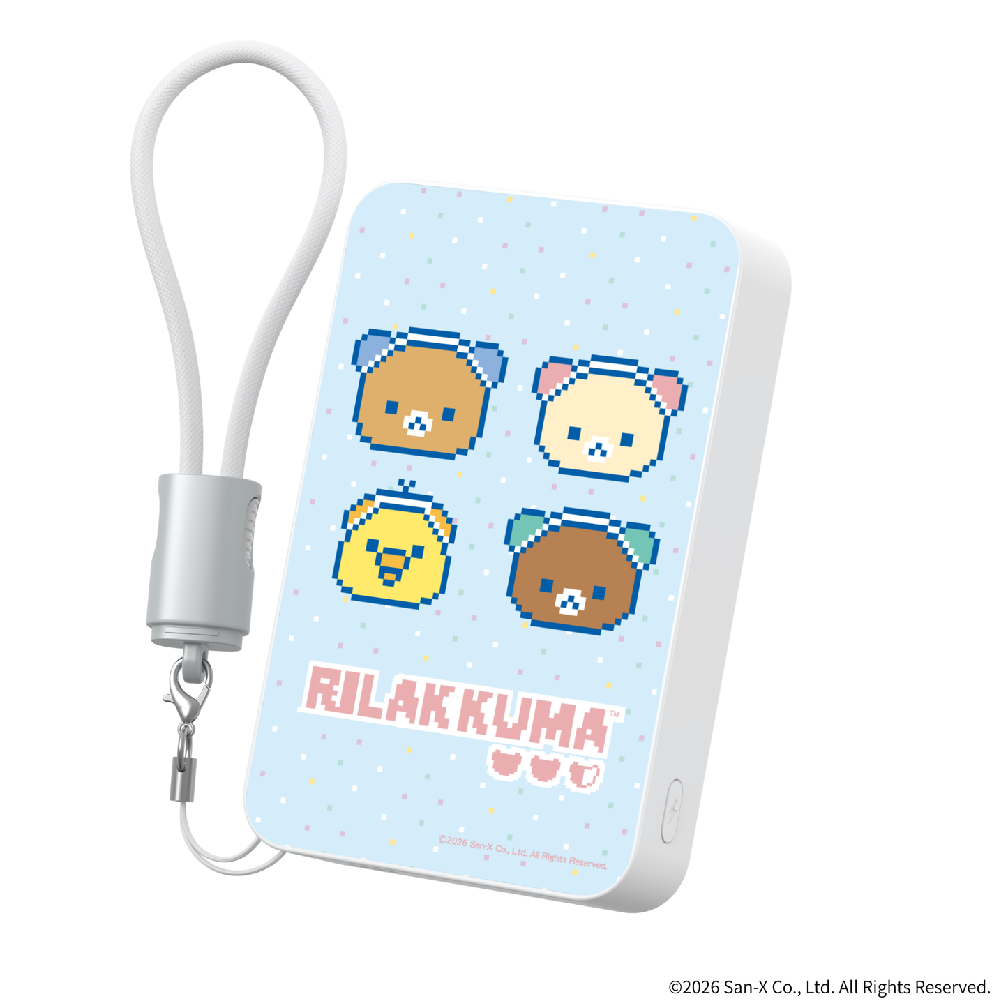 「リラックマ」モバイルバッテリー