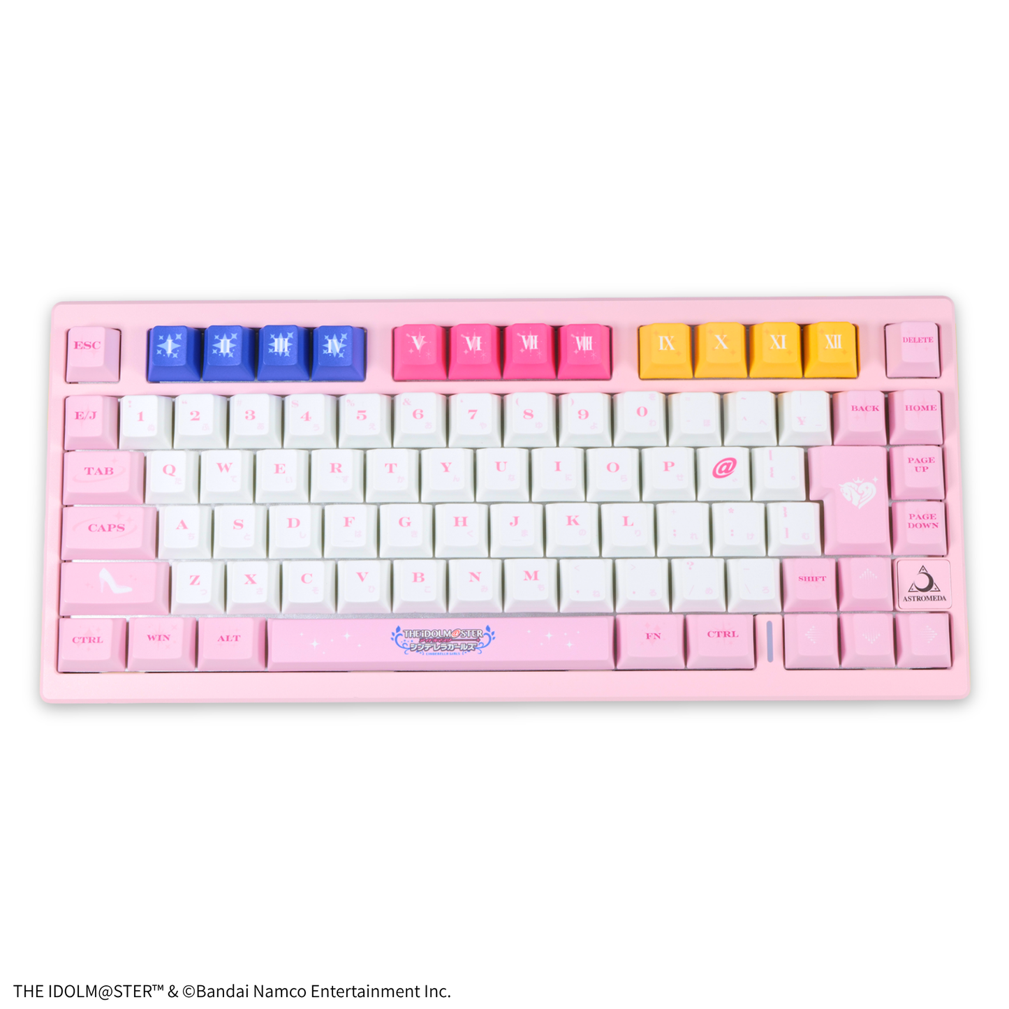 「Astromeda」×『アイドルマスター シンデレラガールズ』8K対応ゲーミングキーボード (ブラック)