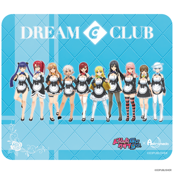 『ドリームクラブGogo.』×「Astromeda」ゲーミングラバーマウスパッド