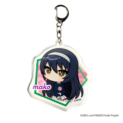 『ガールズ＆パンツァー』×「Astromeda」アクリルキーホルダー