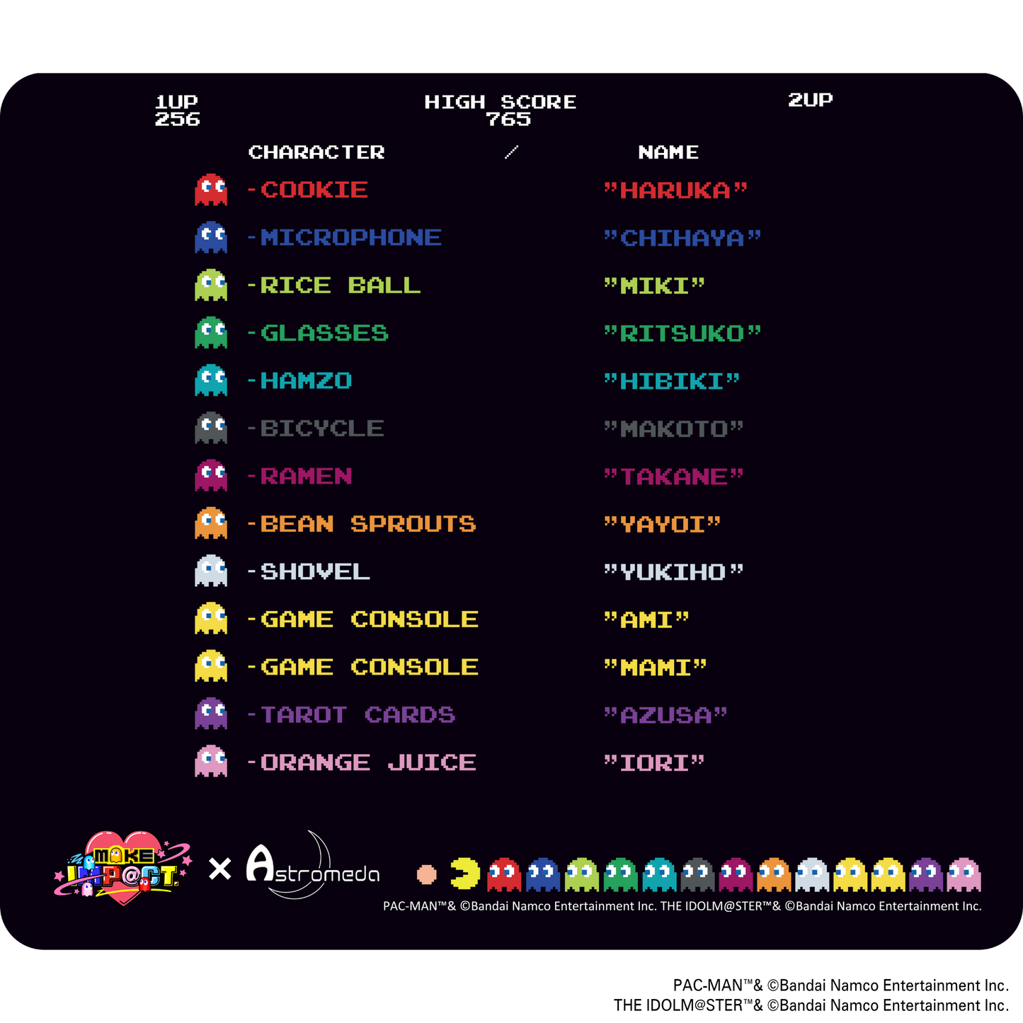 #パックマス アイ MAKE IMP@CT！モデル-ゲーミングマウスパッド