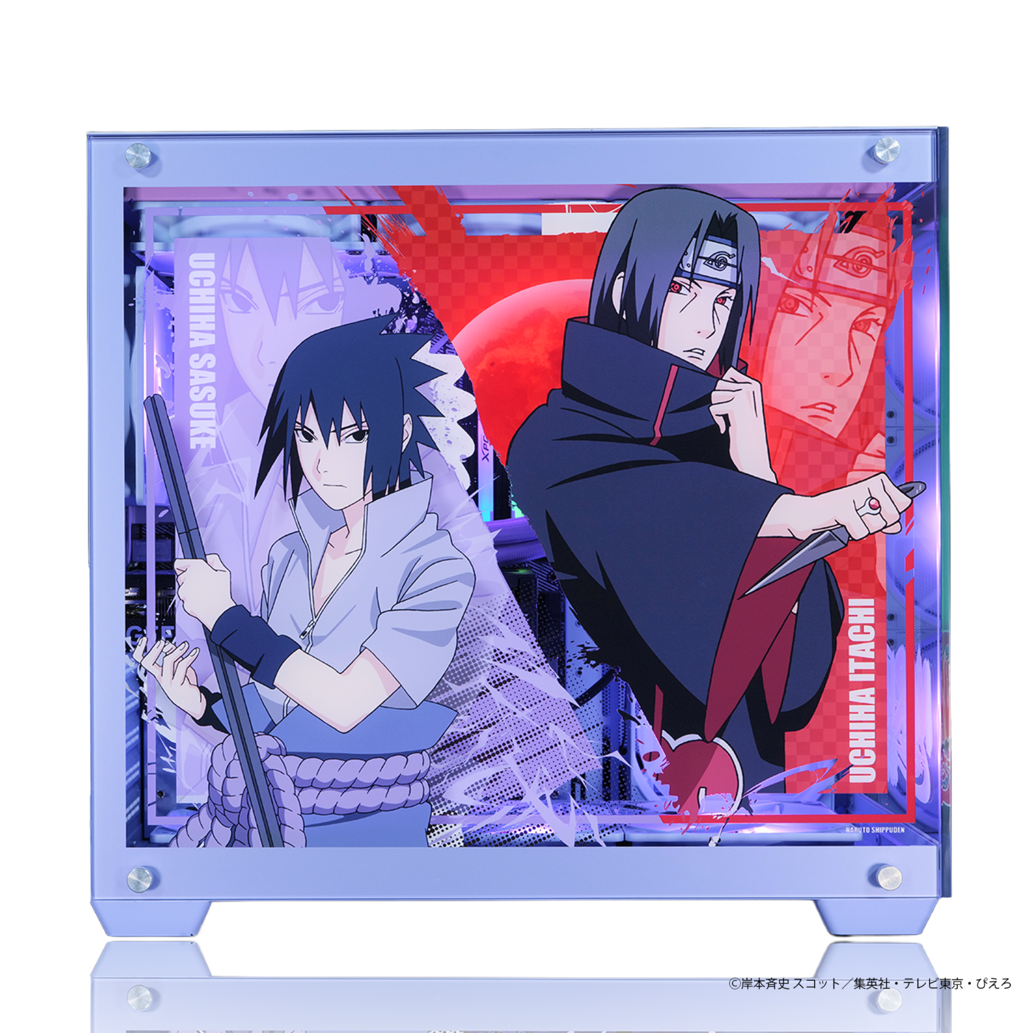 『NARUTO-ナルト- 疾風伝』ゲーミングPC【うちはサスケ＆うちはイタチ】-AMD特選モデル