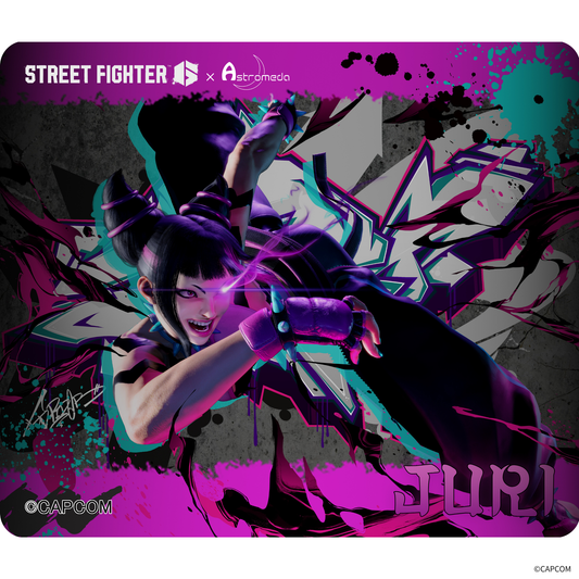 『ストリートファイター6』×「Astromeda」ゲーミングマウスパッド【ジュリ】