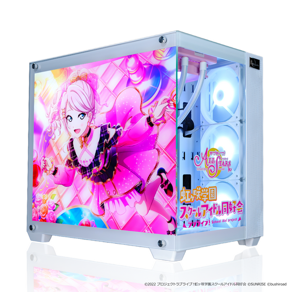 『ラブライブ！虹ヶ咲学園スクールアイドル同好会』×Astromeda コラボゲーミングPC【鐘 嵐珠】 メインビジュアル