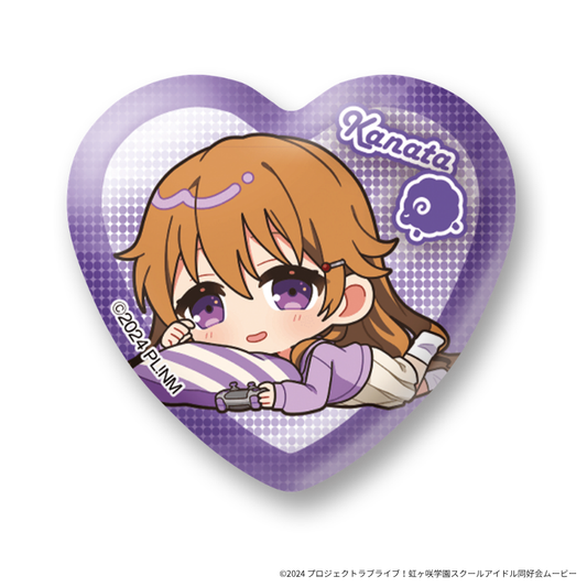 『ラブライブ！虹ヶ咲学園スクールアイドル同好会』 ×「Astromeda」缶バッジ【近江彼方】