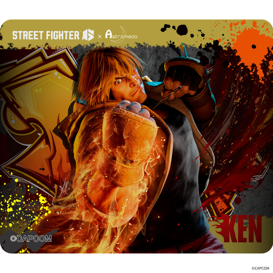 『ストリートファイター6』×「Astromeda」ゲーミングマウスパッド【ケン】