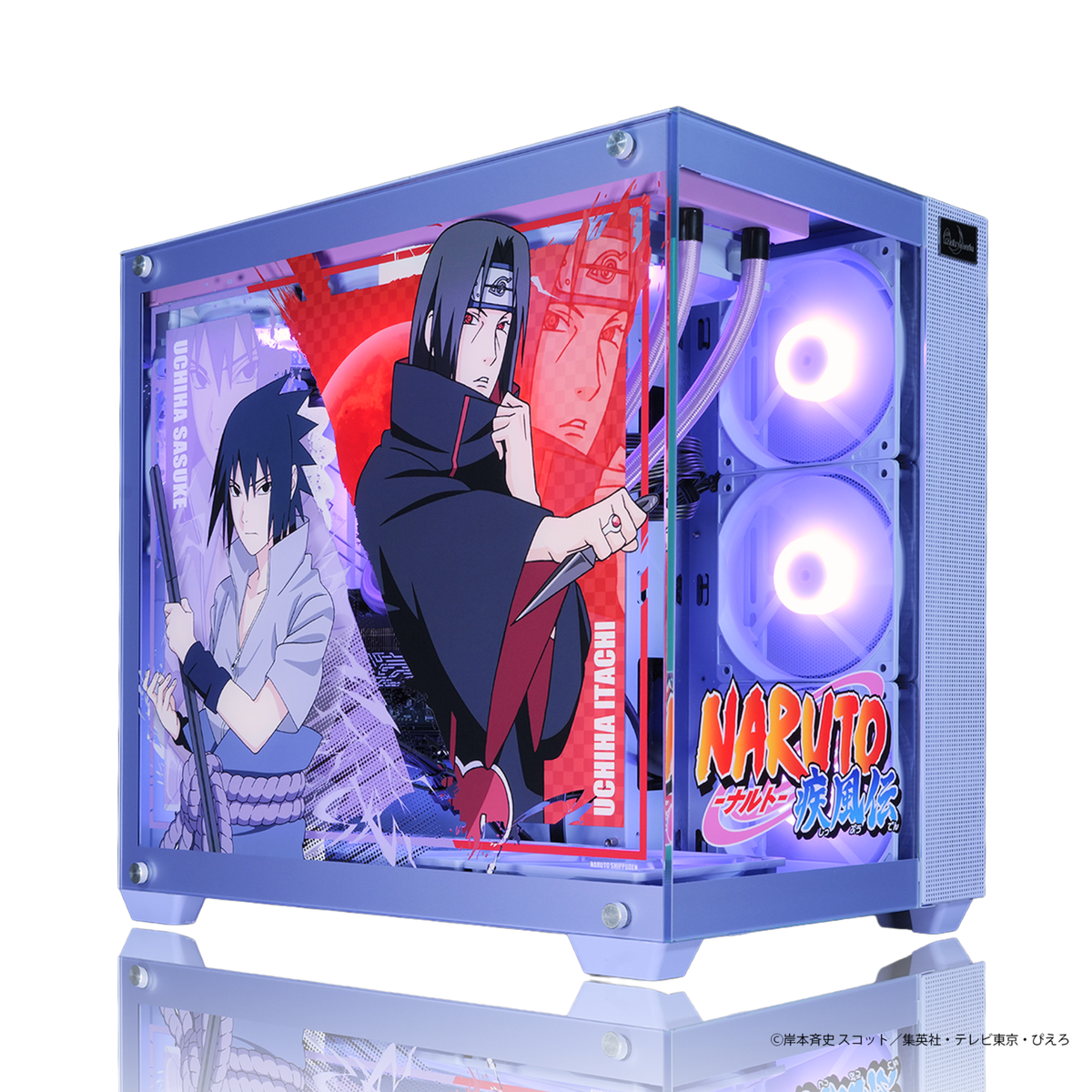 NARUTO-ナルト- 疾風伝』ゲーミングPC【うちはサスケ＆うちはイタチ