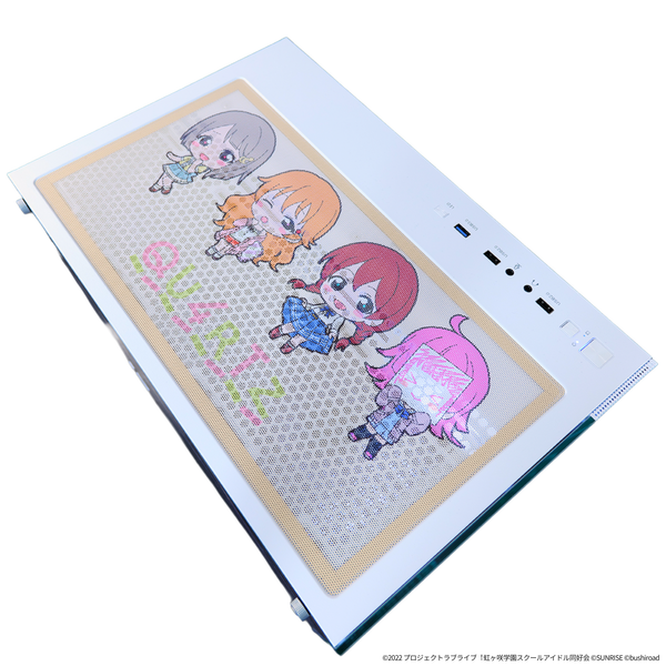 『ラブライブ！虹ヶ咲学園スクールアイドル同好会』 ×「Astromeda」 ゲーミングPC着せ替えトップメッシュフィルター【QU4RTZ】