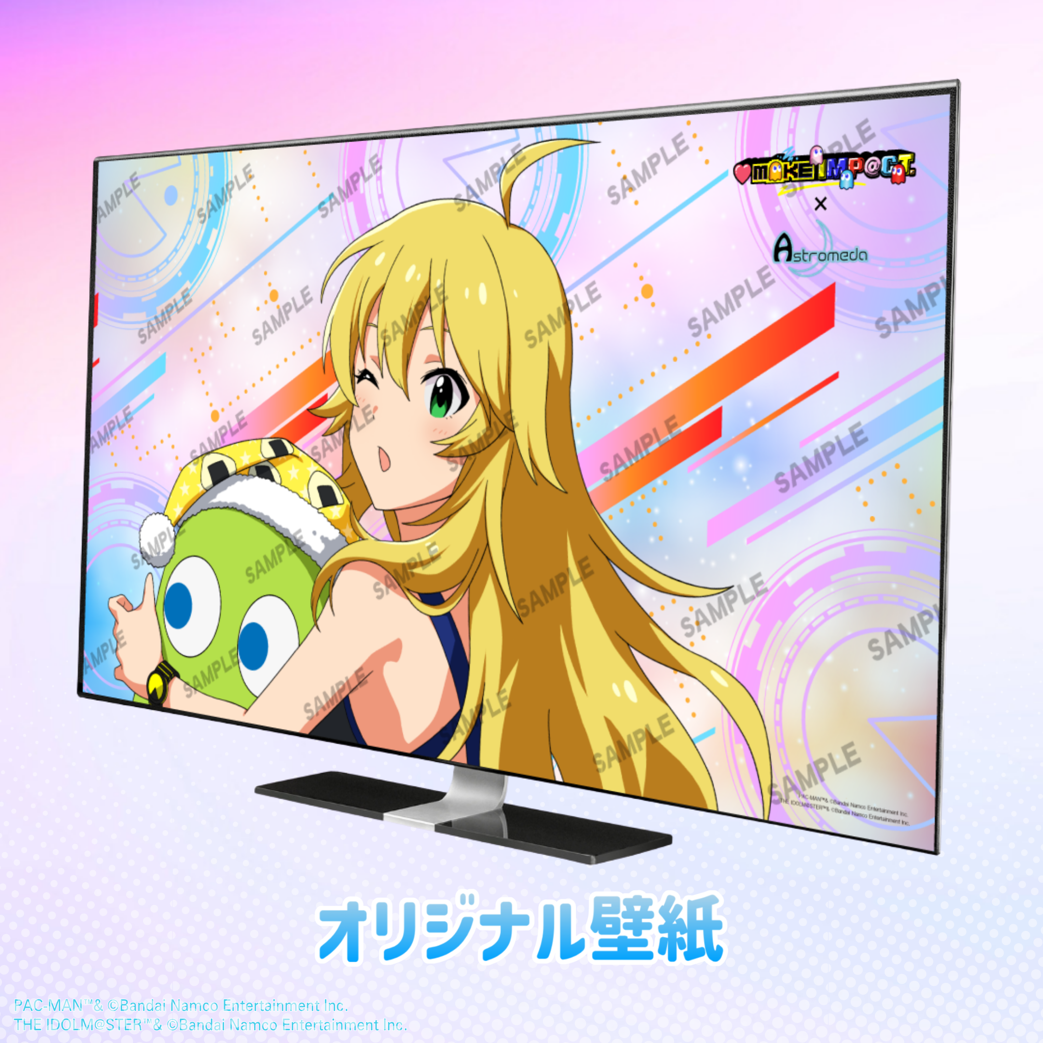 #パックマス コラボゲーミングPC 星井美希モデル-AMDエントリーモデル