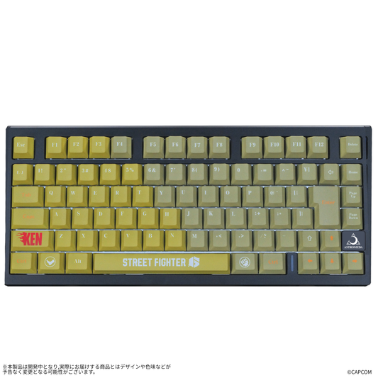 『ストリートファイター6』×Astromeda 8K対応ゲーミングキーボード【ケン】 メインビジュアル