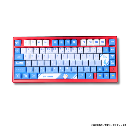 アニメ「ぼっち・ざ・ろっく！」×「Asromeda」8K対応ゲーミングキーボード【山田リョウモデル】 ブラック