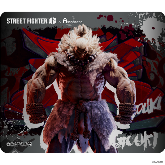 『ストリートファイター6』×「Astromeda」ゲーミングマウスパッド【豪鬼】