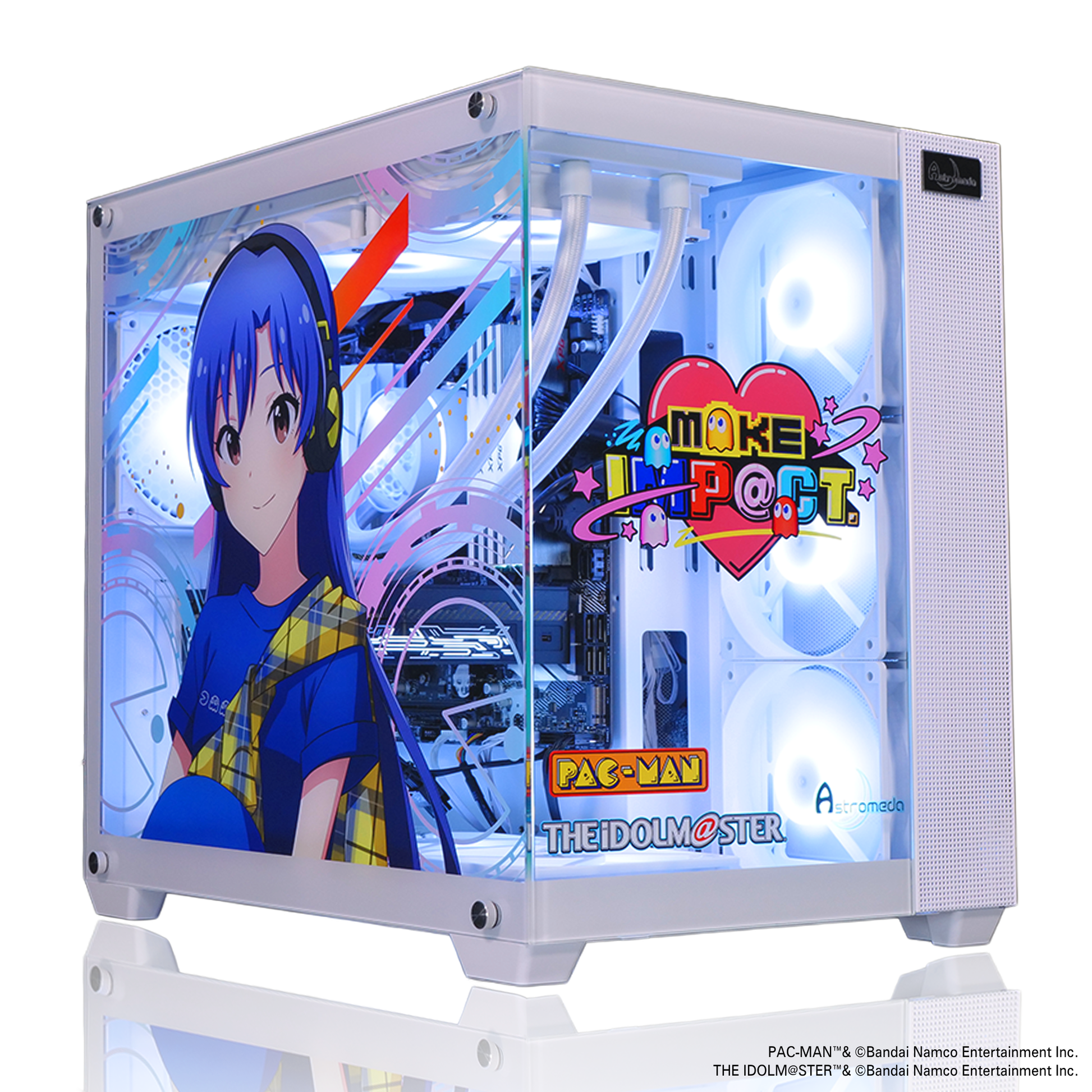パックマス コラボゲーミングPC 如月千早モデル-AMDエントリーモデル パックマス コラボゲーミングPC 如月千早モデル-AMDエントリーモデル