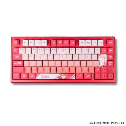アニメ「ぼっち・ざ・ろっく！」×「Asromeda」8K対応ゲーミングキーボード【喜多郁代モデル】　ブラック