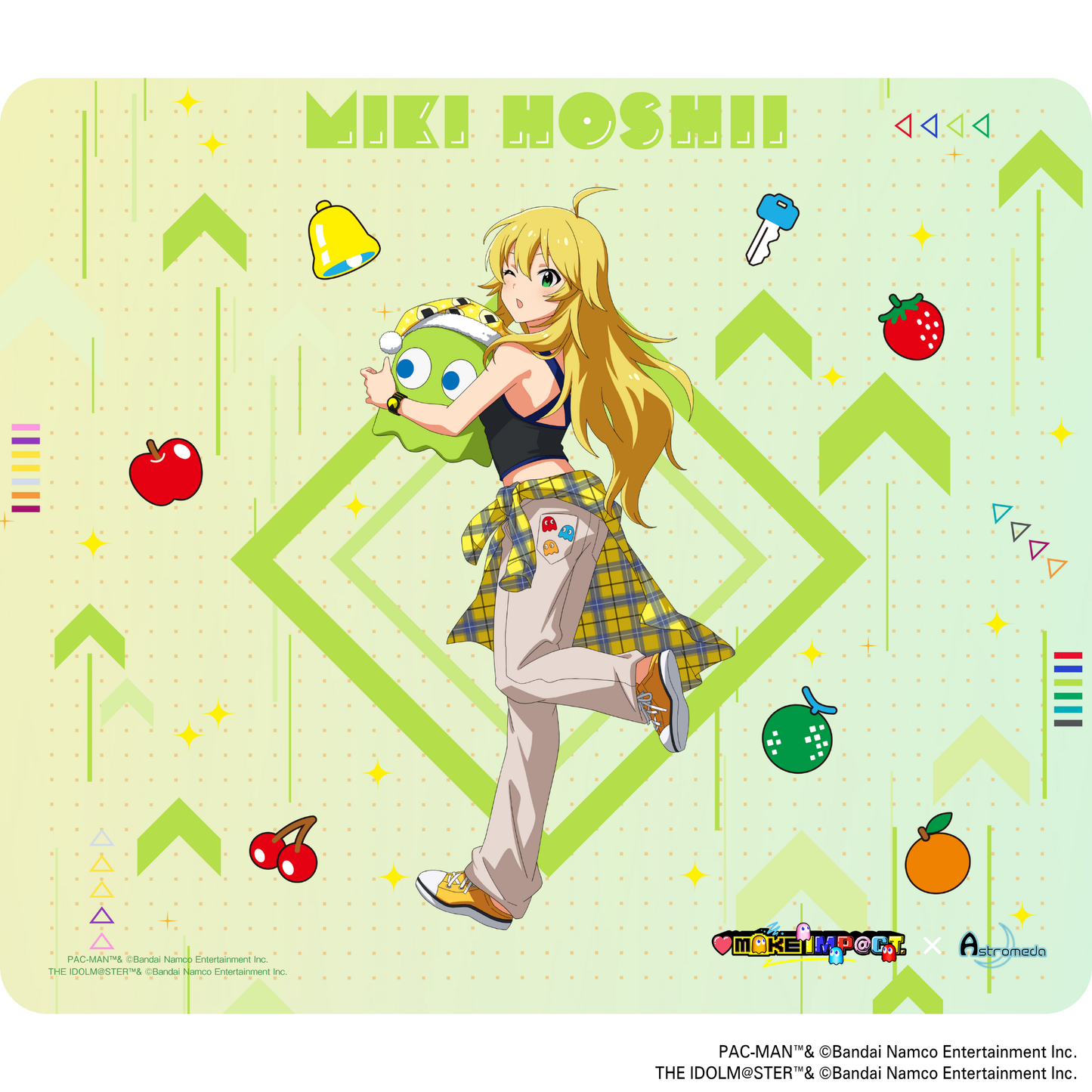 #パックマス 星井美希モデル-ゲーミングマウスパッド