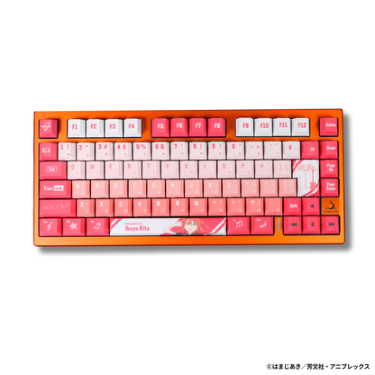 アニメ「ぼっち・ざ・ろっく！」×「Asromeda」8K対応ゲーミングキーボード【喜多郁代モデル】　ブラック