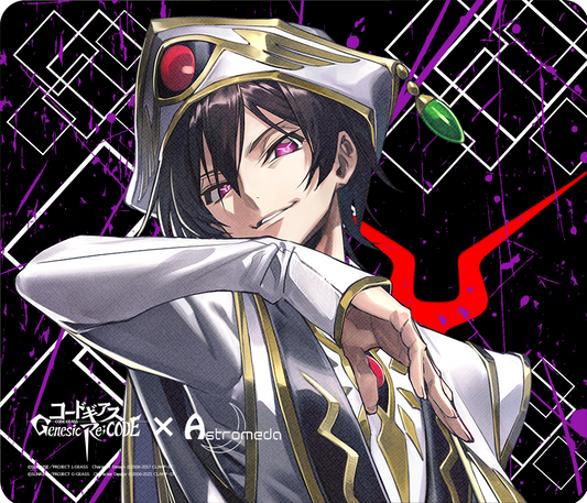 DMMスクラッチ コードギアス マウスパッド 缶バッジ フォトカード Ｃ.Ｃ. コードギアス Genesic Re;CODE』×「Astromeda」 第2弾となるゲーミング